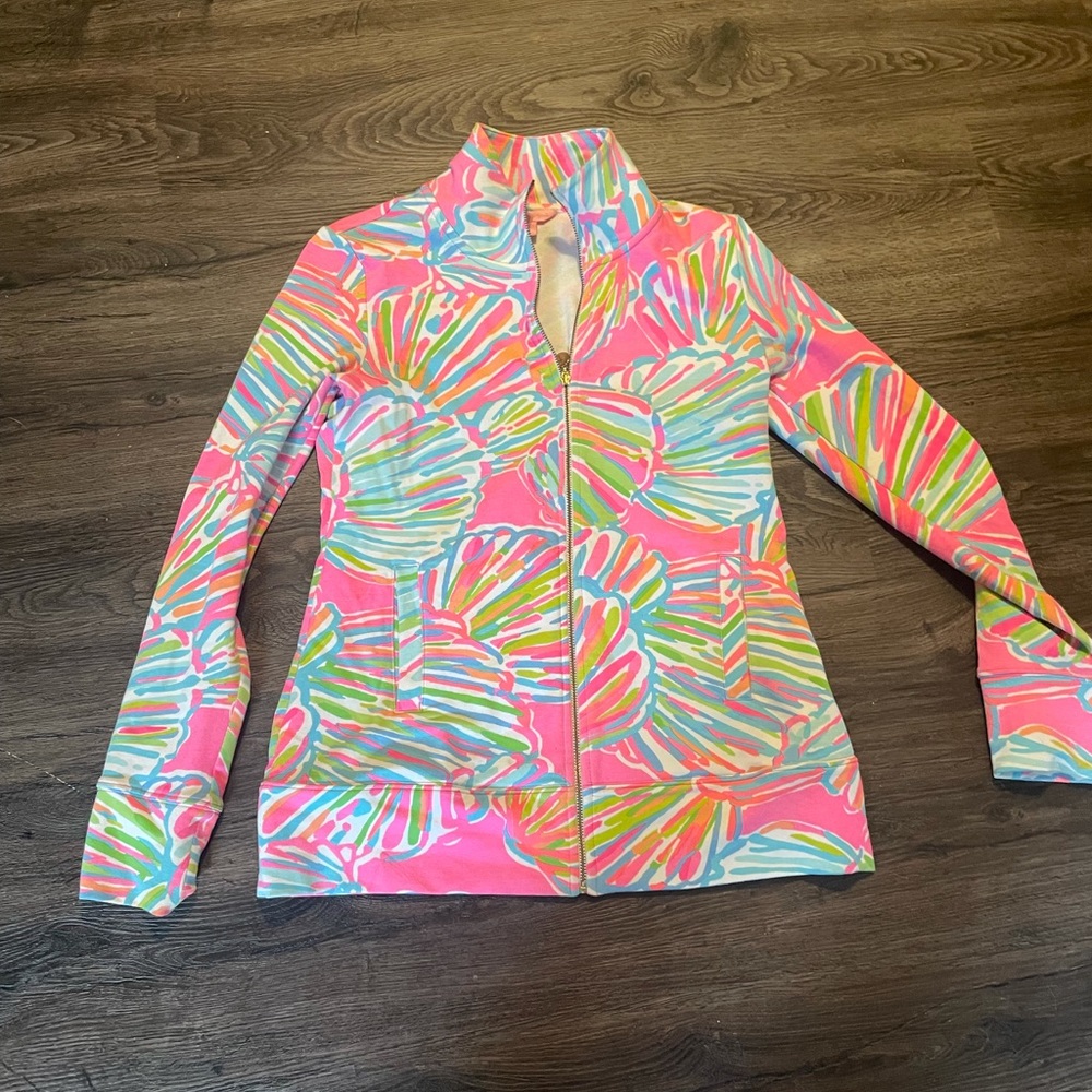 Lilly Pulitzer Zip Up Jacket